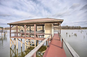 Family Alba Home with Boat Dock on Lake Fork!